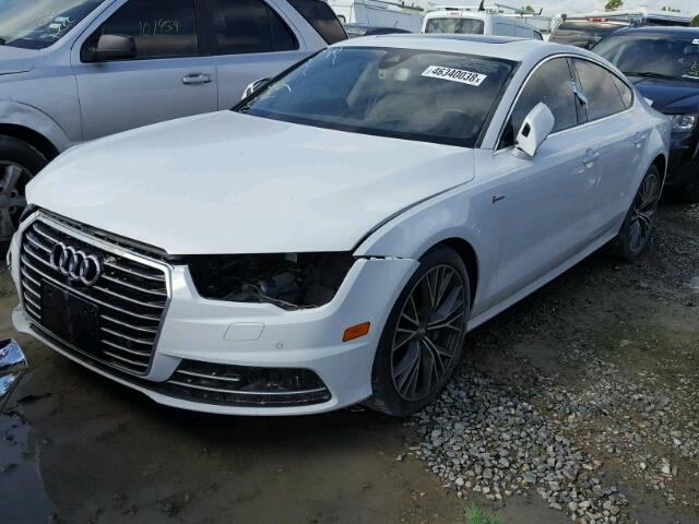 WAU2GAFC8GN110834 - 2016 AUDI A7 PRESTIG WHITE photo 2