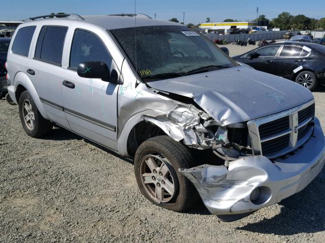 1D8HD48N48F154901 - 2008 DODGE DURANGO SL SILVER photo 1