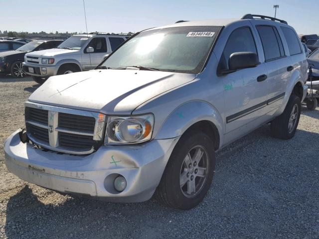 1D8HD48N48F154901 - 2008 DODGE DURANGO SL SILVER photo 2