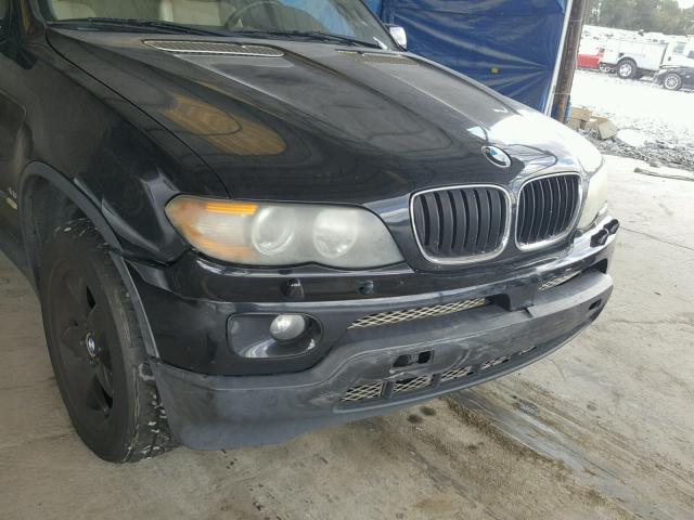 5UXFB53554LV07570 - 2004 BMW X5 4.4I BLACK photo 9