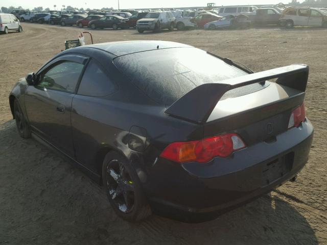 JH4DC53023C005512 - 2003 ACURA RSX TYPE-S BLACK photo 3