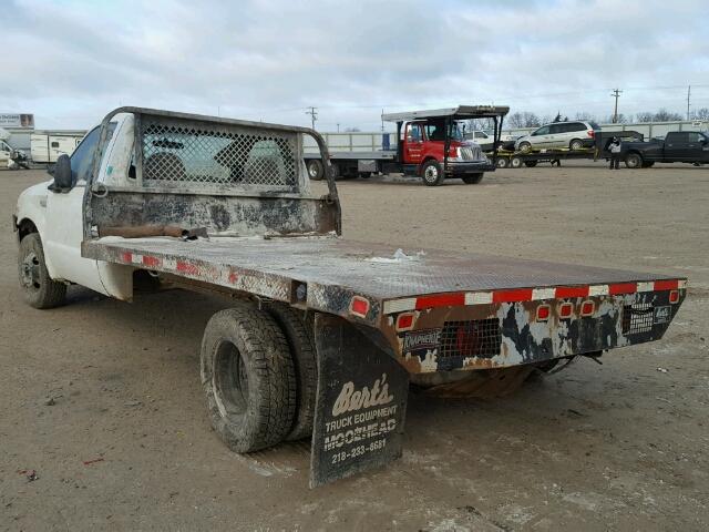 1FDWF36Y05EA49986 - 2005 FORD F350 SUPER WHITE photo 3