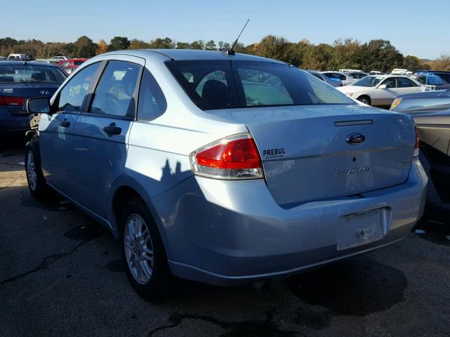 1FAHP35N78W247437 - 2008 FORD FOCUS GRAY photo 3