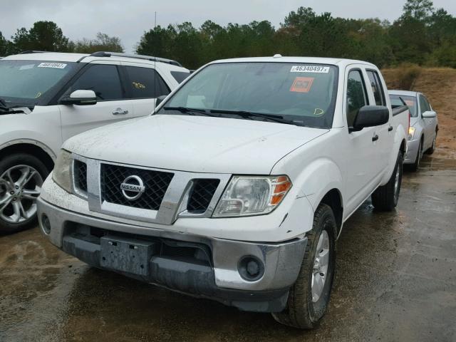 1N6AD0ER7BC436942 - 2011 NISSAN FRONTIER S WHITE photo 2