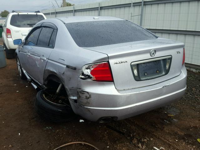 19UUA66224A035652 - 2004 ACURA TL SILVER photo 3