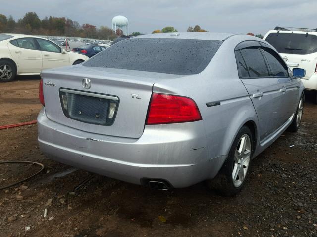 19UUA66224A035652 - 2004 ACURA TL SILVER photo 4