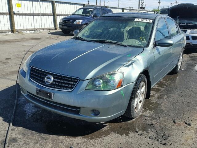 1N4AL11D86N308649 - 2006 NISSAN ALTIMA S GREEN photo 2