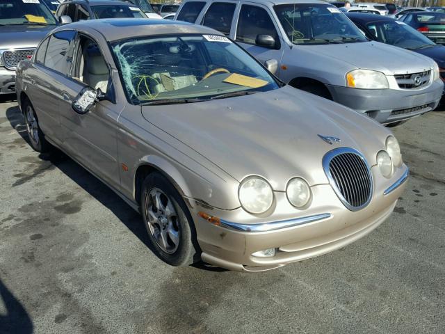 SAJDA01C0YFL60516 - 2000 JAGUAR S-TYPE BEIGE photo 1