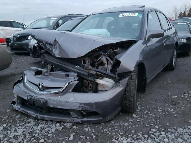 2HHES35815H103654 - 2005 ACURA 1.7EL PREM GRAY photo 2