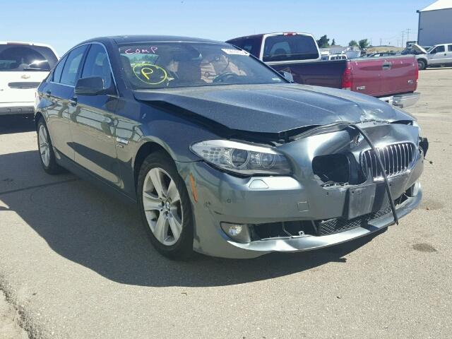 WBAXH5C53CDW10626 - 2012 BMW 528 XI GREEN photo 1