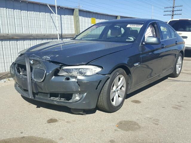 WBAXH5C53CDW10626 - 2012 BMW 528 XI GREEN photo 2