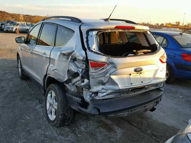 1FMCU0GX4EUA19358 - 2014 FORD ESCAPE SE SILVER photo 3