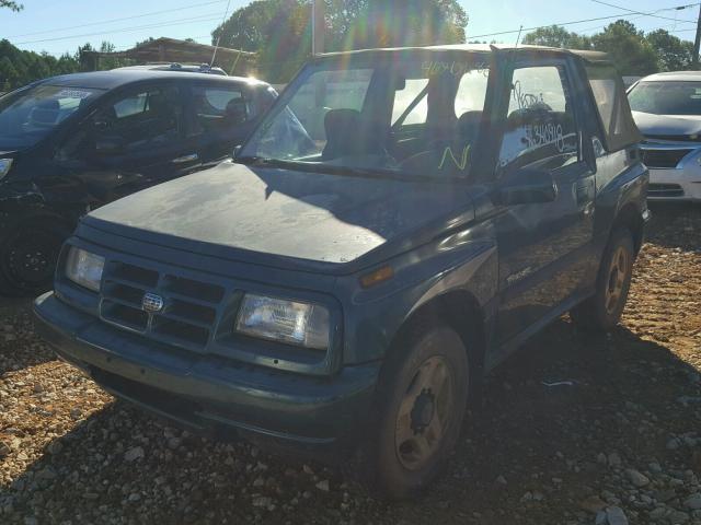 2CNBJ1866T6926592 - 1996 GEO TRACKER GREEN photo 2