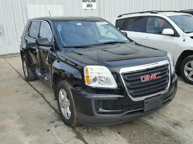 2GKALMEK7G6322931 - 2016 GMC TERRAIN SL BLACK photo 1