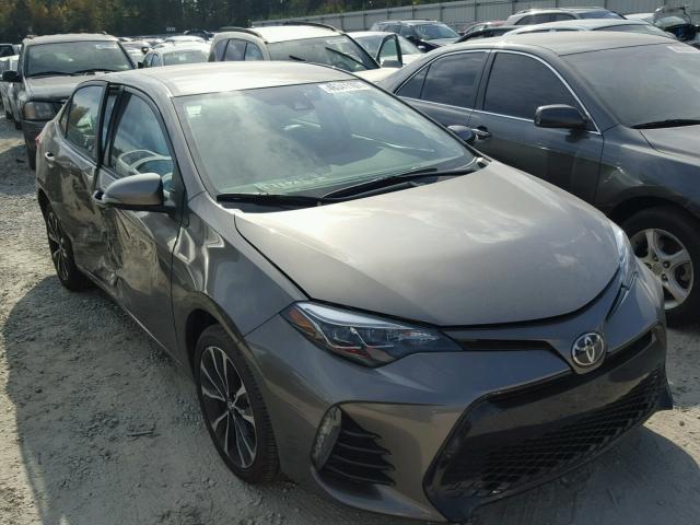 2T1BURHE2HC837545 - 2017 TOYOTA COROLLA L GRAY photo 1