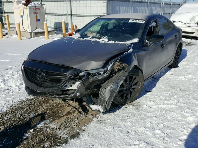 JM1GJ1U51G1478178 - 2016 MAZDA 6 SPORT GRAY photo 2