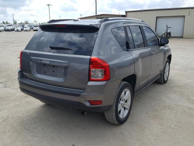 1C4NJCBBXDD282410 - 2013 JEEP COMPASS SP 灰色 照片 4
