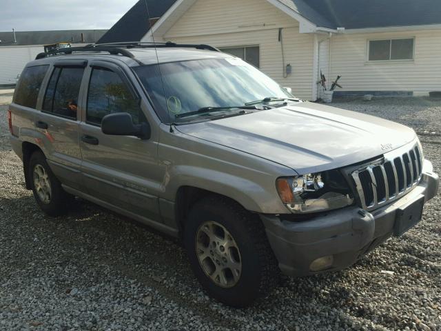 1J4GW48N6YC213592 - 2000 JEEP GRAND CHER GRAY photo 1