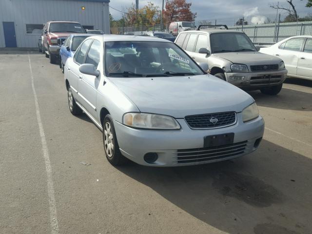 3N1CB51D62L672272 - 2002 NISSAN SENTRA XE SILVER photo 1