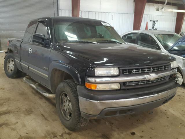 2GCEK19T5X1226424 - 1999 CHEVROLET SILVERADO BLACK photo 1