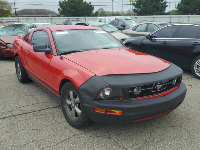 1ZVFT80N165173868 - 2006 FORD MUSTANG RED photo 1