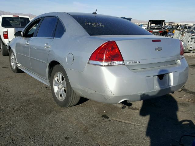 2G1WF5E3XC1125596 - 2012 CHEVROLET IMPALA LS SILVER photo 3