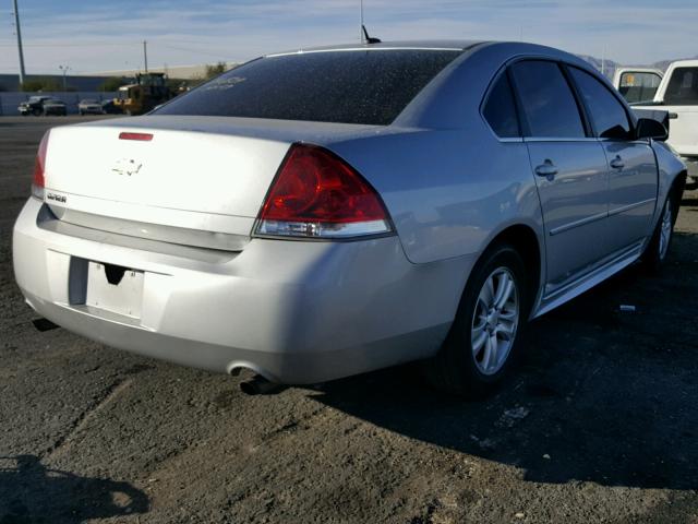 2G1WF5E3XC1125596 - 2012 CHEVROLET IMPALA LS SILVER photo 4