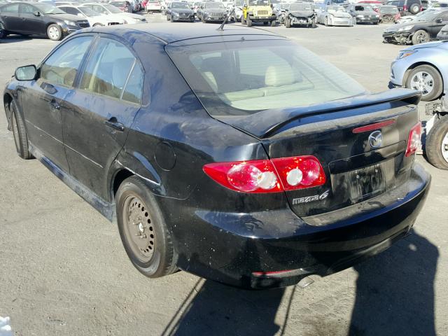 1YVHP84C145N63675 - 2004 MAZDA 6 I BLACK photo 3