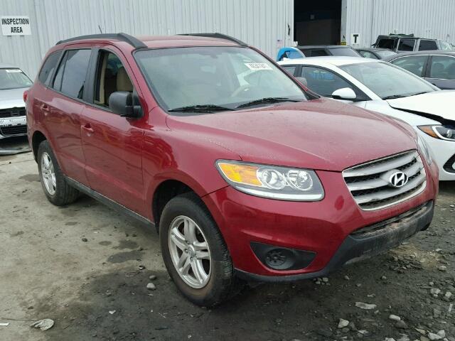 5XYZGDAB8CG166548 - 2012 HYUNDAI SANTA FE G BURGUNDY photo 1