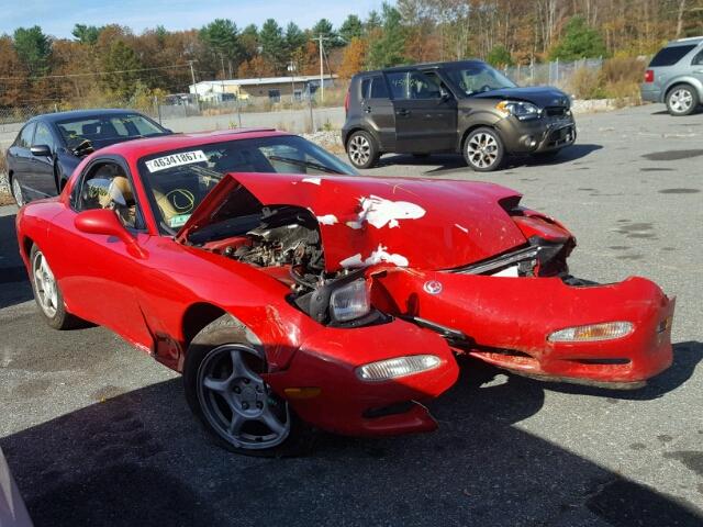 JM1FD3315P0200614 - 1993 MAZDA RX7 RED photo 1