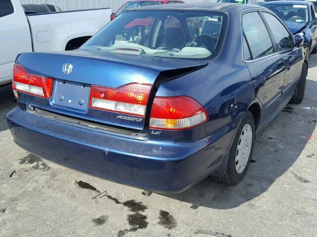 JHMCG56401C003818 - 2001 HONDA ACCORD LX BLUE photo 4