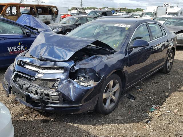 1G1ZC5E13BF222604 - 2011 CHEVROLET MALIBU 1LT 蓝色 照片 2
