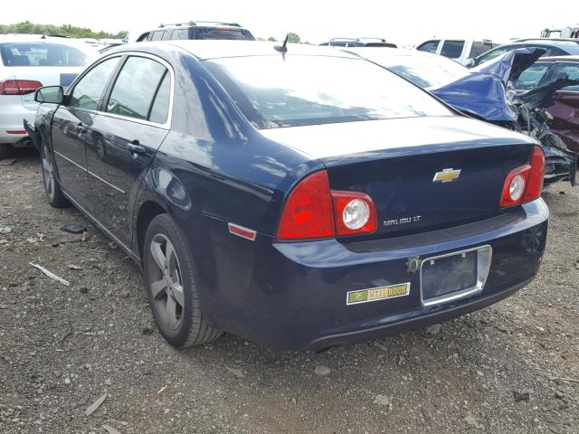 1G1ZC5E13BF222604 - 2011 CHEVROLET MALIBU 1LT 蓝色 照片 3