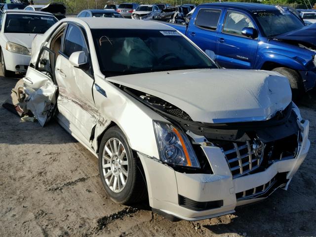 1G6DF5E57D0157048 - 2013 CADILLAC CTS LUXURY WHITE photo 1