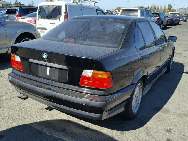 WBACB4321SFM21847 - 1995 BMW 325 I AUTO BLACK photo 4