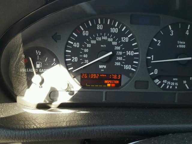 WBACB4321SFM21847 - 1995 BMW 325 I AUTO BLACK photo 8