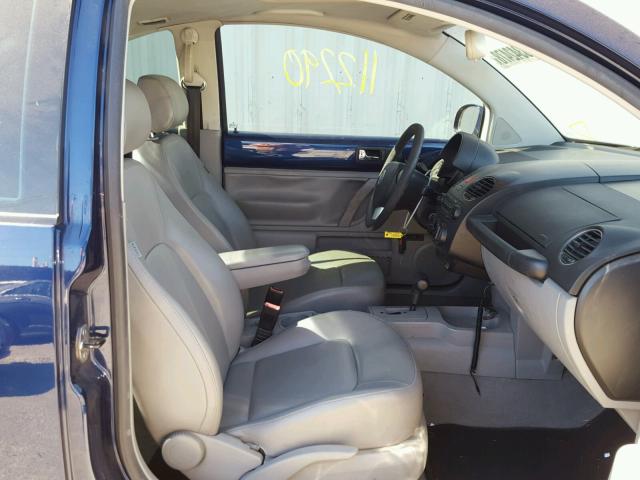 3VWRG31C07M518062 - 2007 VOLKSWAGEN NEW BEETLE 蓝色 照片 5