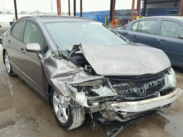 19XFA1F63BE013568 - 2011 HONDA CIVIC LX-S Qəhvəyi foto 1