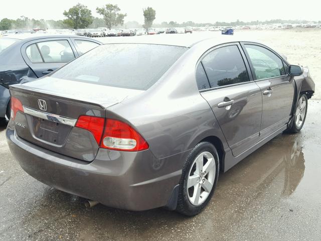 19XFA1F63BE013568 - 2011 HONDA CIVIC LX-S Qəhvəyi foto 4
