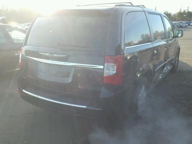2C4RC1CG5CR144022 - 2012 CHRYSLER TOWN & COU BLACK photo 4