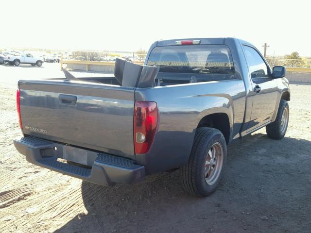 1GCCS149298127983 - 2009 CHEVROLET COLORADO GRAY photo 4