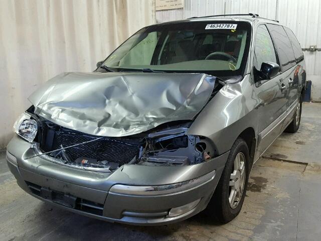 2FMZA52423BA20024 - 2003 FORD WINDSTAR S GREEN photo 2