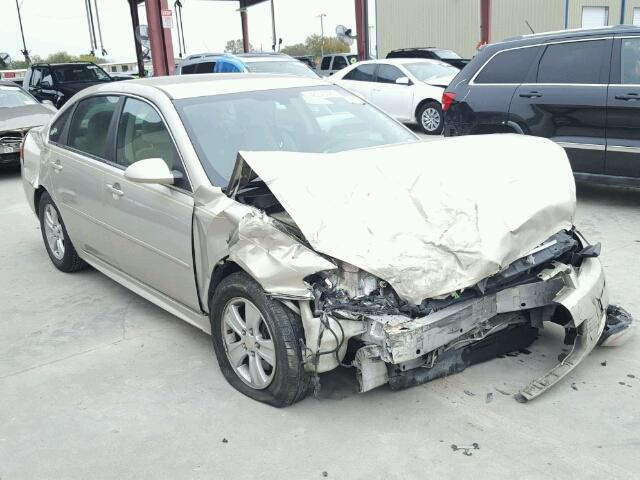 2G1WF5E3XC1263879 - 2012 CHEVROLET IMPALA LS TAN photo 1