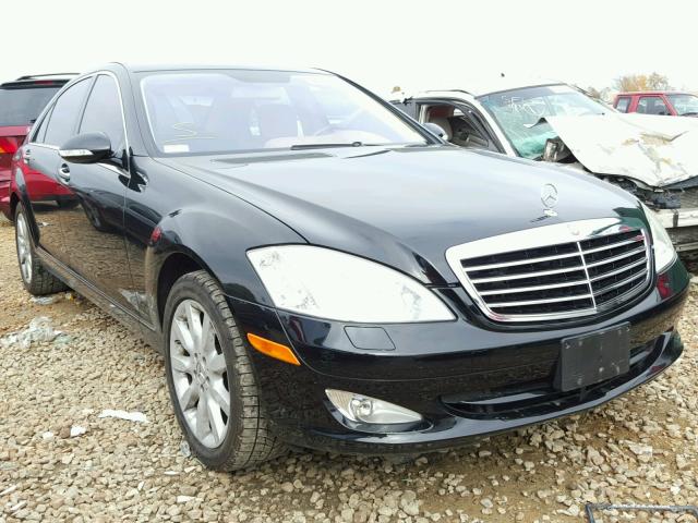 WDDNG86X87A137329 - 2007 MERCEDES-BENZ S 550 4MAT BLACK photo 1