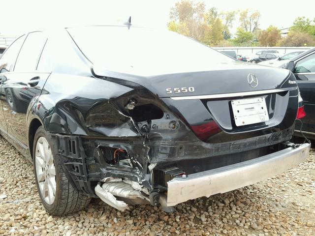 WDDNG86X87A137329 - 2007 MERCEDES-BENZ S 550 4MAT BLACK photo 9