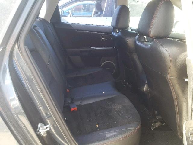 JM1BK34LX81118541 - 2008 MAZDA SPEED 3 CHARCOAL photo 6