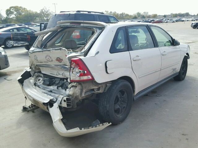 1G1ZT62895F125712 - 2005 CHEVROLET MALIBU MAX 白色 照片 4
