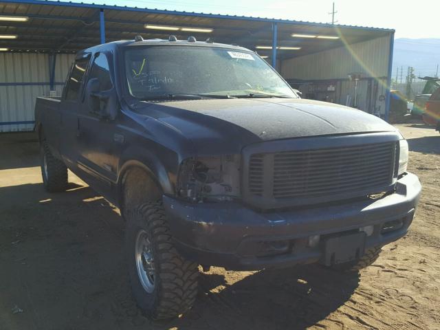 1FTSW31P33EB46064 - 2003 FORD F350 SRW S BLACK photo 1