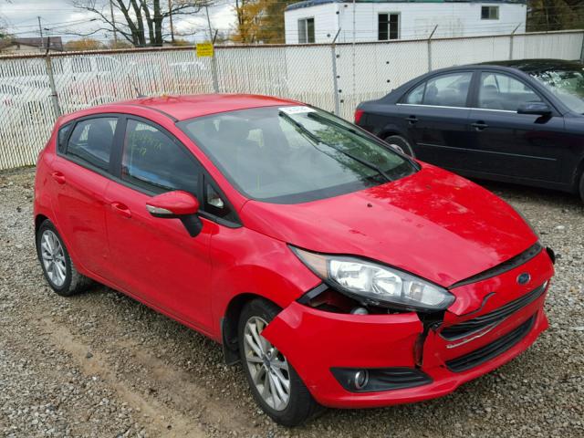 3FADP4EJ5EM116892 - 2014 FORD FIESTA SE RED photo 1