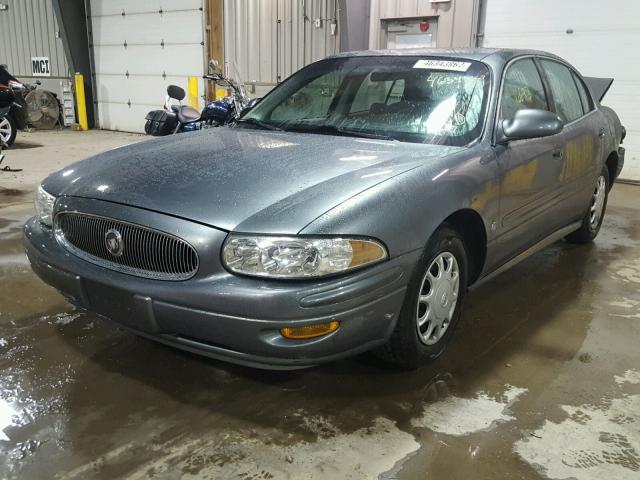 1G4HP52K44U155977 - 2004 BUICK LESABRE GREEN photo 2